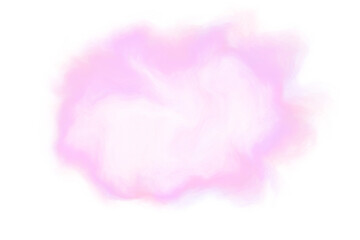 Fototapeta premium Abstract colorful fog cloud. Illustration element with alpha channel.