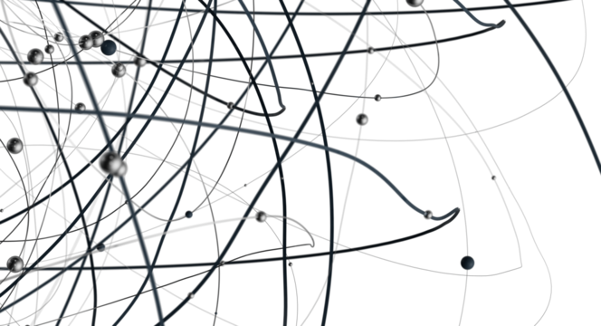 Abstract futuristic - technology with polygonal shapes on dark blue background.