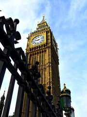 Fototapeta na wymiar London, October 2023 - Visit the magnificent city of London, capital of the United Kingdom - Big Ben