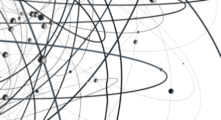 Abstract futuristic - technology with polygonal shapes on dark blue background.