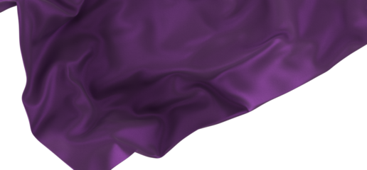 purple cloths 3d