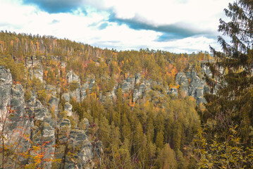 Sächsische Schweiz im Herbst