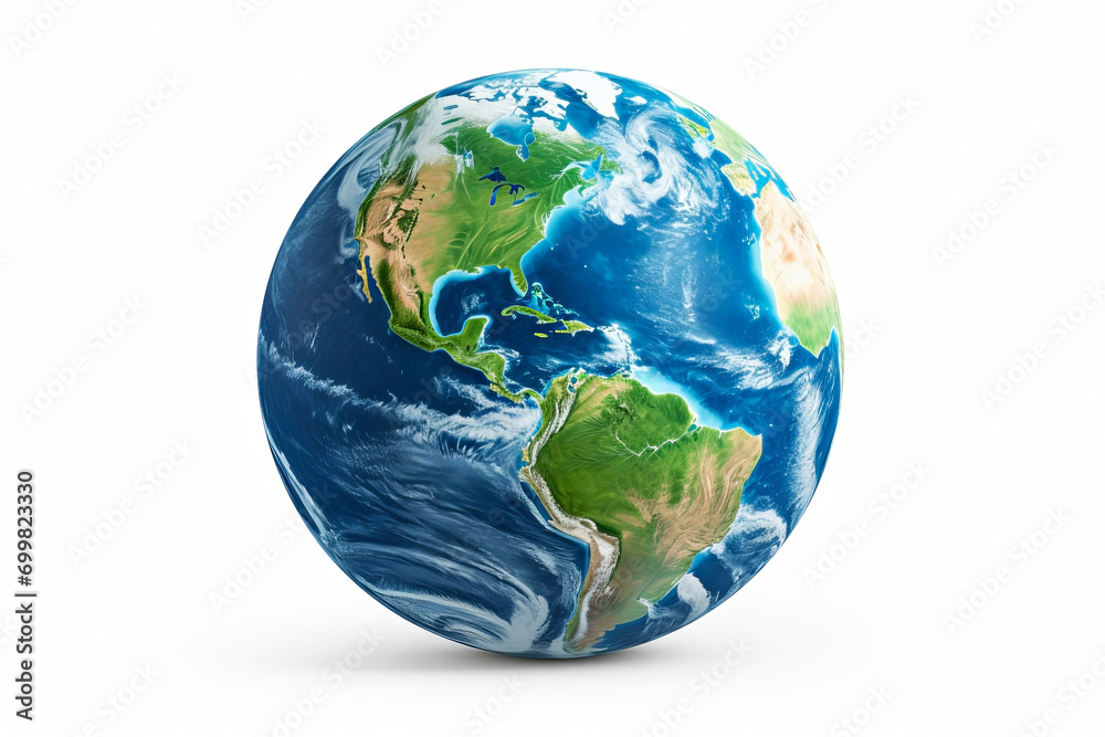 Canvas Prints planet earth. generative ai