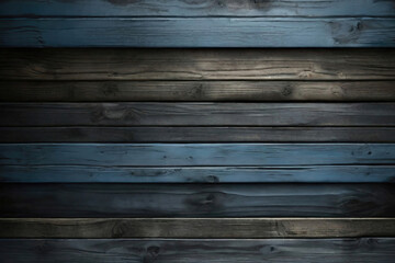 Obraz premium blue and white and grey gray and black and dark and dirty wood wall wooden plank board texture background 