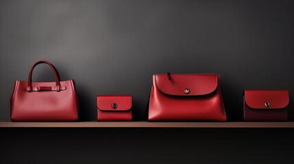spotless red handbags