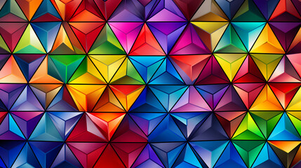 Fototapeta premium Symphony of Shapes: A Monochromatic Kaleidoscope