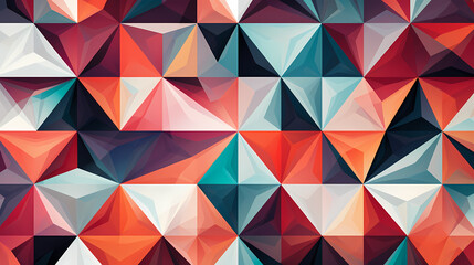 Fototapeta premium Symphony of Shapes: A Monochromatic Kaleidoscope