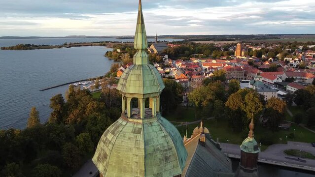 Vadstena is a locality and the seat of Vadstena Municipality, &Ouml;sterg&ouml;tland County, Sweden.
Located on the eastern shore of Lake Vattern.
