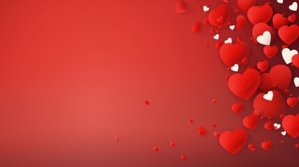Background for Valentine's Day, AI