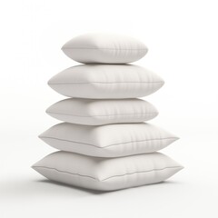 Pile of pillows, bed cushion