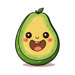 Obraz premium fruits cartoon
