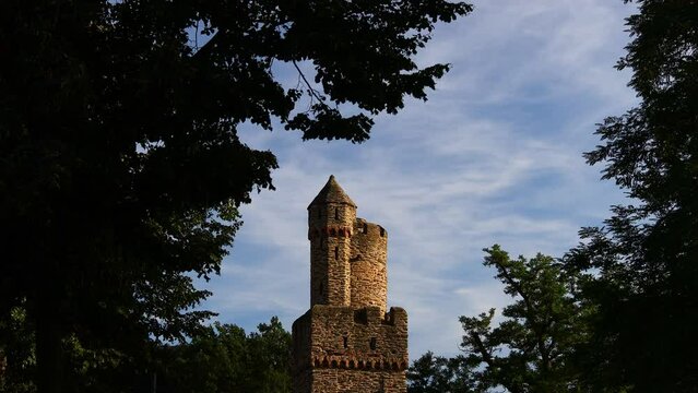 historic braubach on the rhine river in germany video