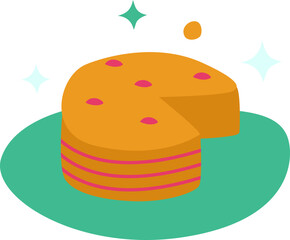 party cake element gift
