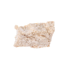 Piece of tasty halva isolated on white