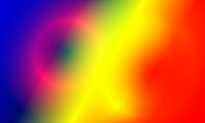 Abstract space gradient with multicolored glow and blurred illustration background