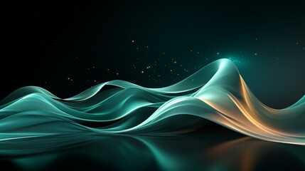 Digital Horizons: Futuristic Waves, Charcoal Elegance, Mint Freshness – 64K Wallpapers for the Ultimate Tech Experience!, Generative AI