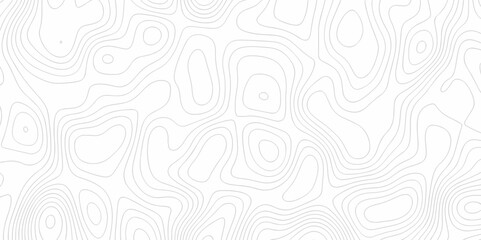 Abstract background with waves Geographic mountain relief. Abstract lines background. Contour maps. Vector illustration, Topo contour map on white background, Topographic contour lines.