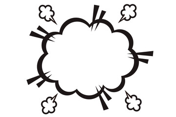 吹き出しのフレーム