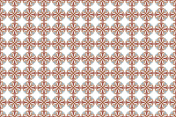 Ornamental surface pattern. Vector seamless ornament