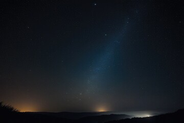 Naklejka premium a high quality stock photograph of a starry universe sky atmosphere and dark night theme