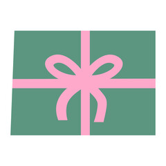 Present gift icon drawing design 
