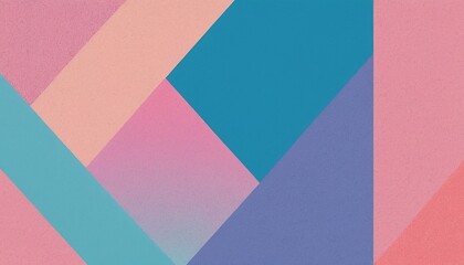 Obraz premium Art of Abstraction: Geometric Background in Riso Style