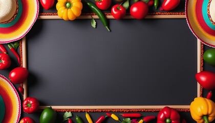 Celebrating Diversity: National Hispanic Heritage Month Festival Frame