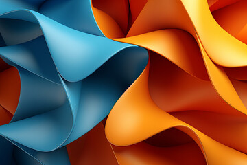 Obraz premium Abstract Colorful Shapes Background Generated By AI