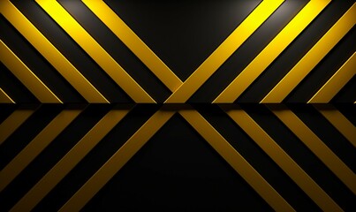 black and yellow hazard stripes background