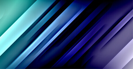 Obraz premium Dynamic Bright Colorful Lines, Shadow Style Stripes Geometric Vector Illustration For Wallpaper, Banner, Background, Card, Book Illustration, landing page