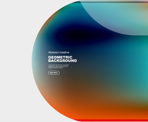 Minimal geometric vector abstract background