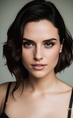 Obraz premium cosmetics model