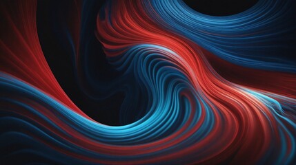 Abstract Line Curve Art Wallpaper