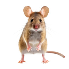 rat isolated on white.