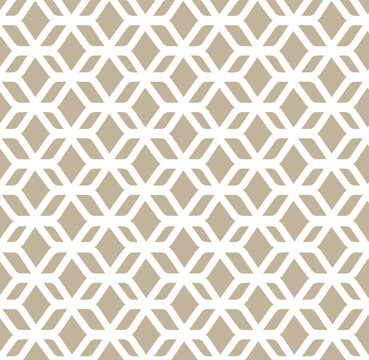 Abstract seamless geometric pattern  vector background.