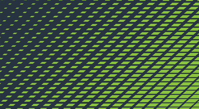 Abstract parallelogram Halftone Gradient Vector Background.