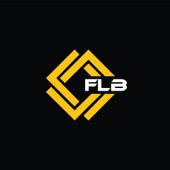 FLB letter design for logo and icon.FLB typography for technology, business and real estate brand.FLB monogram logo.