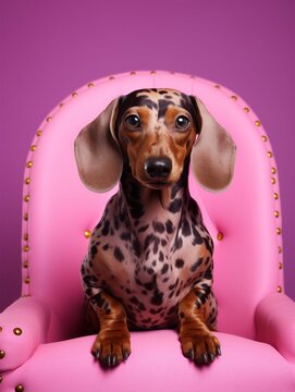 Adorable Perrito salchicha dachshund cute perrita salchicha mascota cachorro perro Fotografia