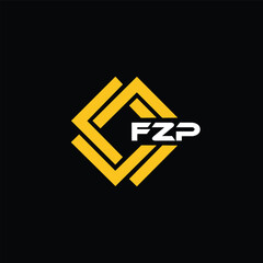 FZP letter design for logo and icon.FZP typography for technology, business and real estate brand.FZP monogram logo.