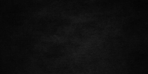 Blackboard and chalkboard rough grunge backdrop background. Panorama dark grey black slate background or texture. Vector black wall concrete texture. Stone wall background.