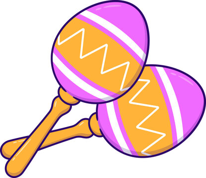 Maracas Musical Instrument