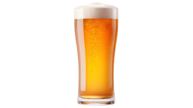 Craft Beer Head isolated on transparent and white background.PNG image.