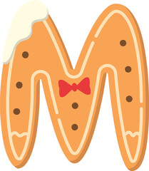 Letter M Ginger Bread Alphabet © Monsters Visual