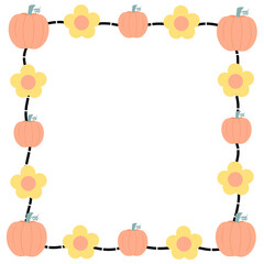 Fruit And Flower Decorative Frame