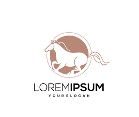 Horse Mascot  Logo Design
