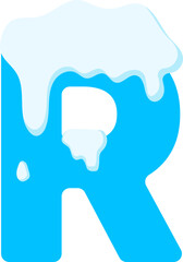 Winter Alphabet Letter R