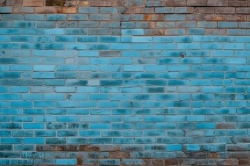 brickwork cruny old structure wall brick text space copy empty background blue Textured