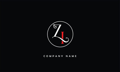 zi, iz, z, i  Abstract Letters Logo Monogram