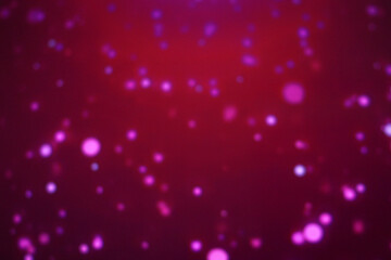 Abstract purple bokeh blur background. Defocused circular image
