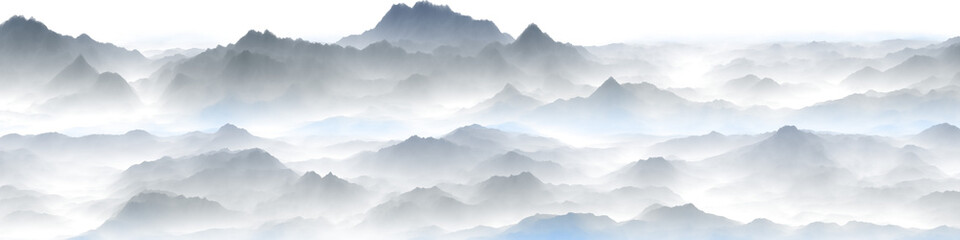landscape with clouds